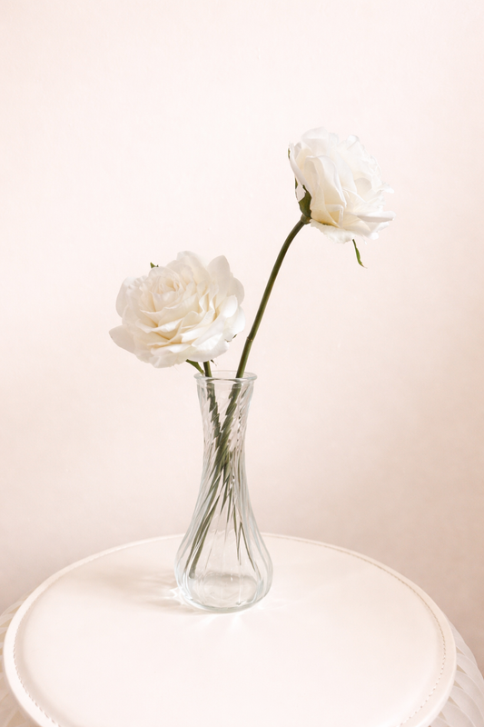 Bud Vase - Double Whites